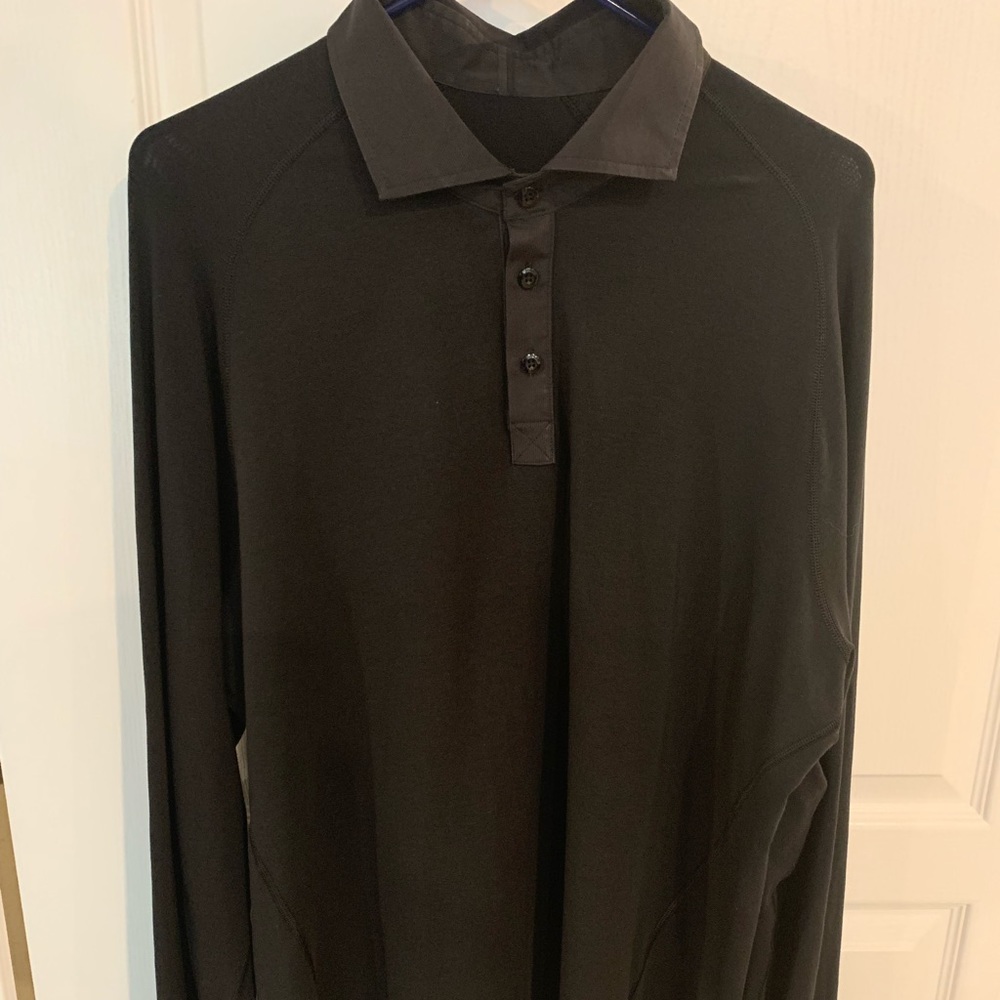 Lululemon long sleeve polo shirt